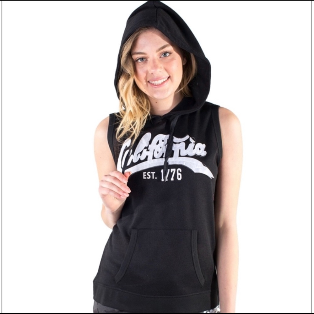Cali Sleeveless Hoodies